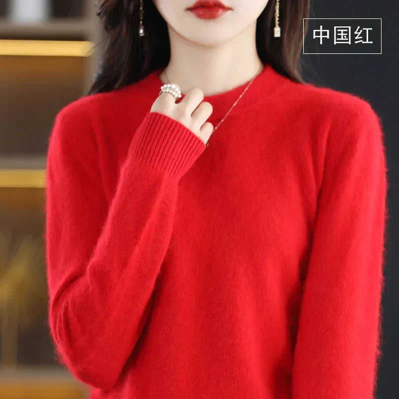 Susan Cashmere Jumper - Red