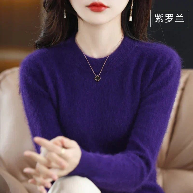 Susan Cashmere Jumper - Violet