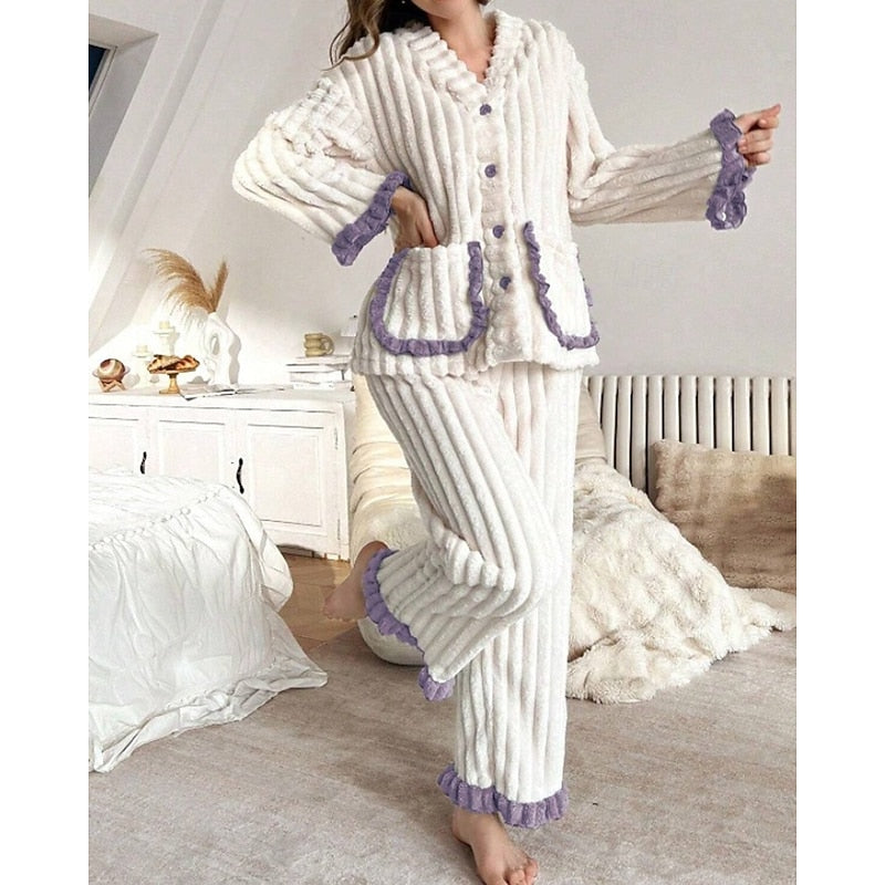 Rita Ribbed Loungewear Set
