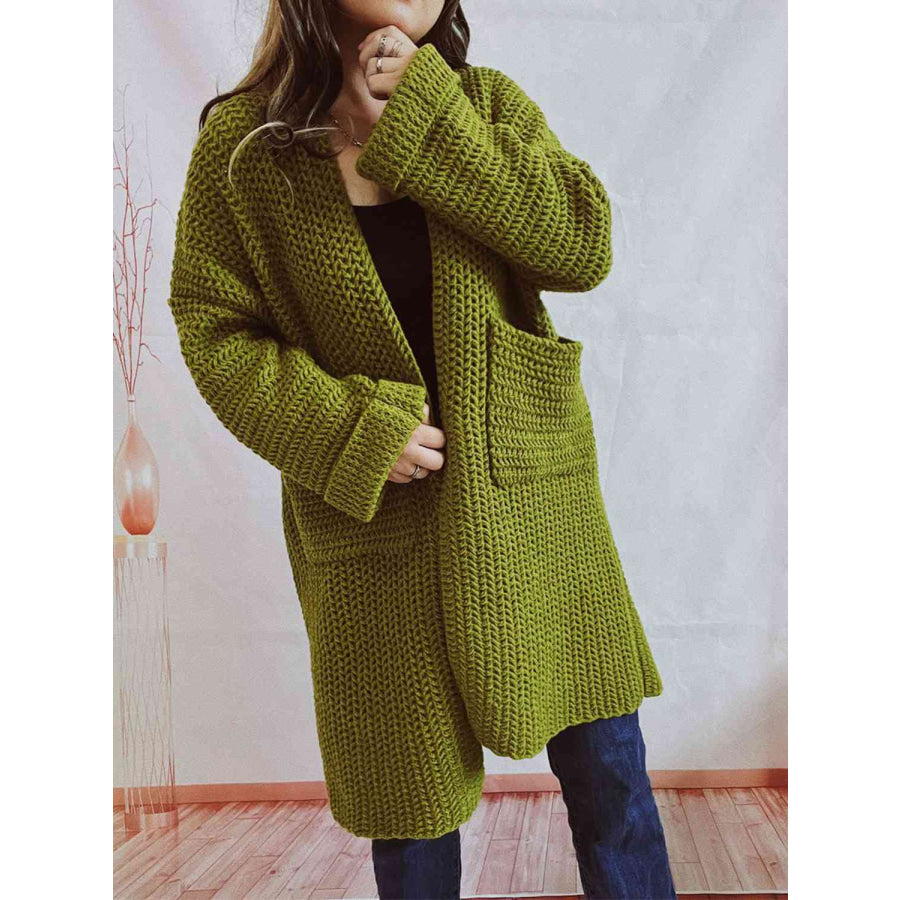 Jemima Women's Long Chunky Knit Cardigan