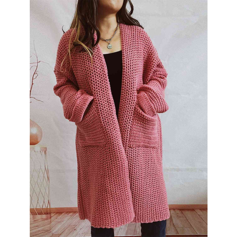 Jemima Women's Long Chunky Knit Cardigan