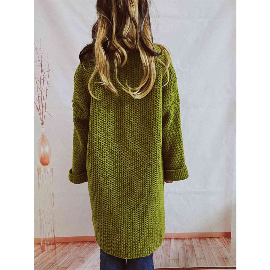 Jemima Women's Long Chunky Knit Cardigan