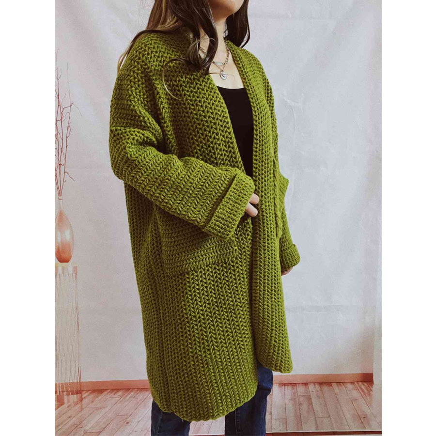 Jemima Women's Long Chunky Knit Cardigan