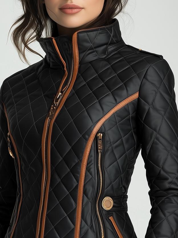 Niamh Fitted Quilted Jacket