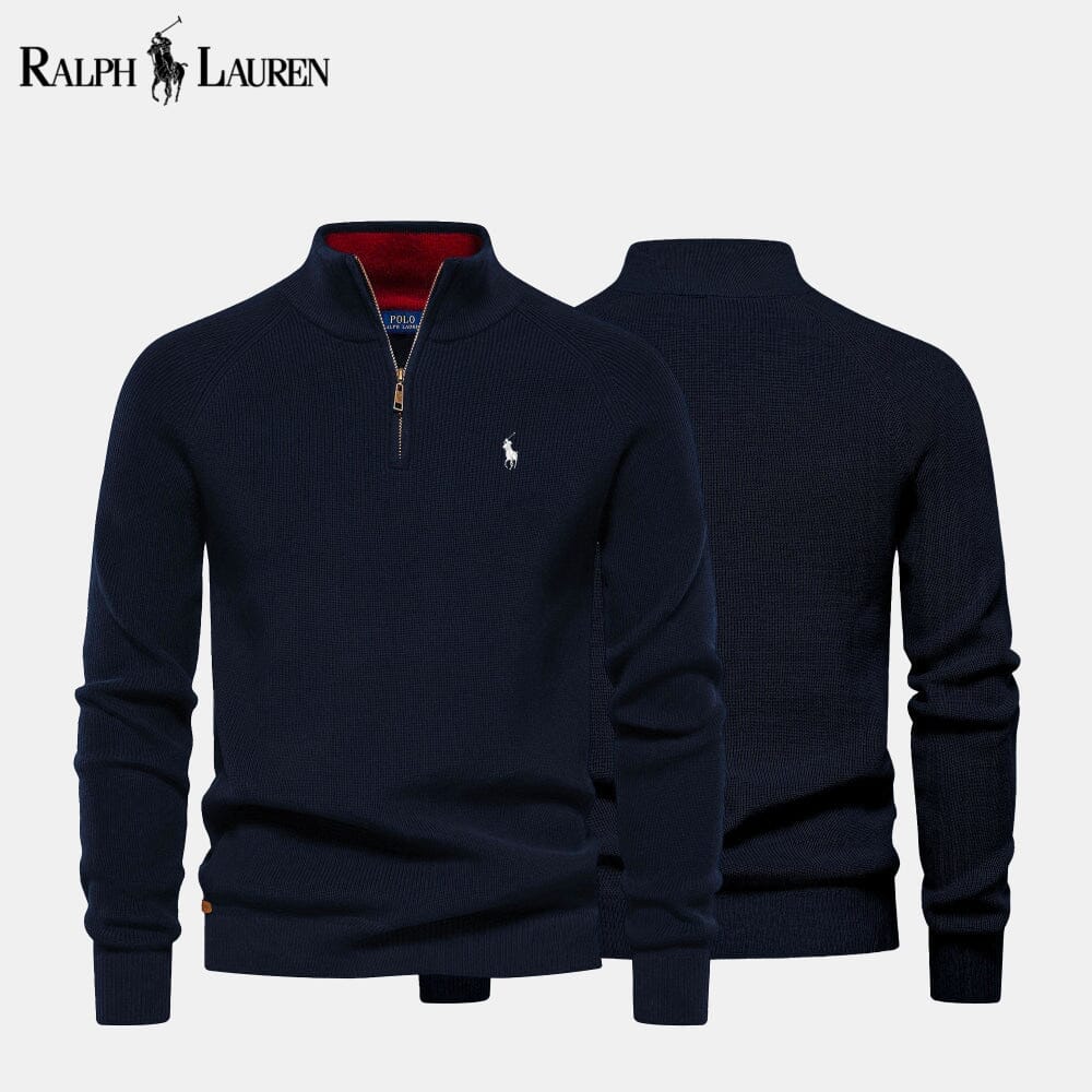 RL Classic Knit Half-Zip Sweater
