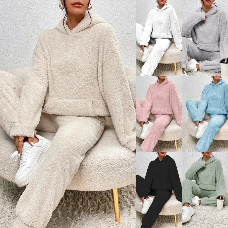 Seren Women's Fleece Pyjama Lounge Set