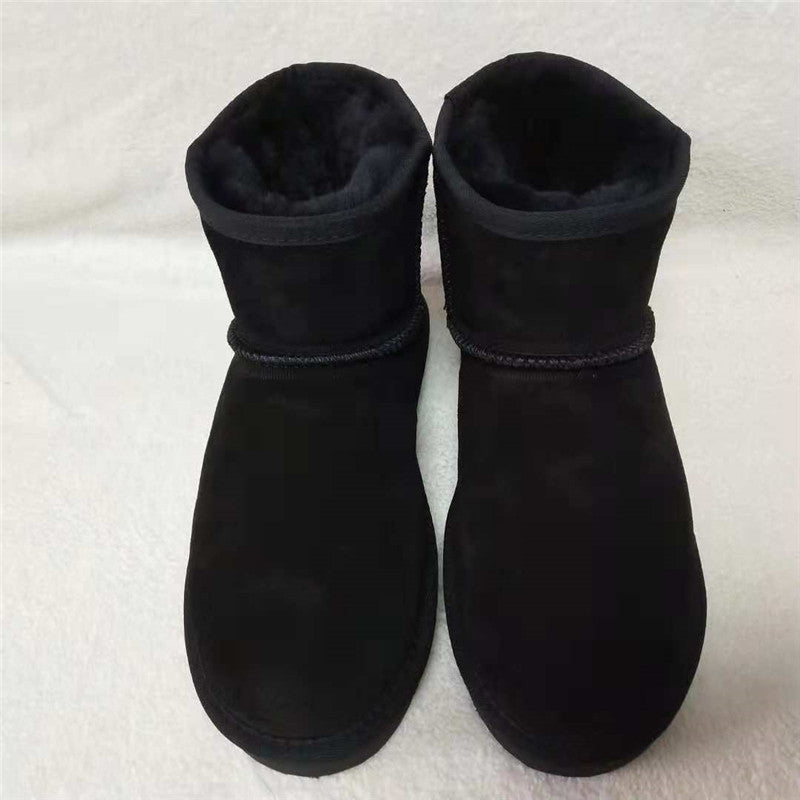 Elaine Leather Winter Ankle Boots