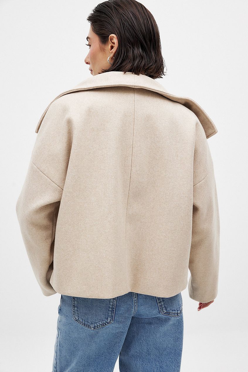 Laura Women's Wool Oversized Peacoat