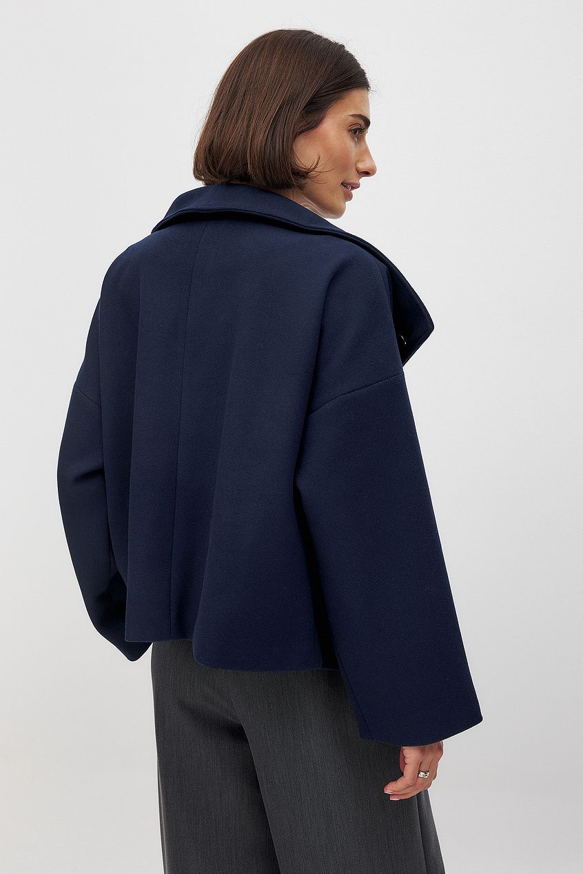 Laura Women's Wool Oversized Peacoat