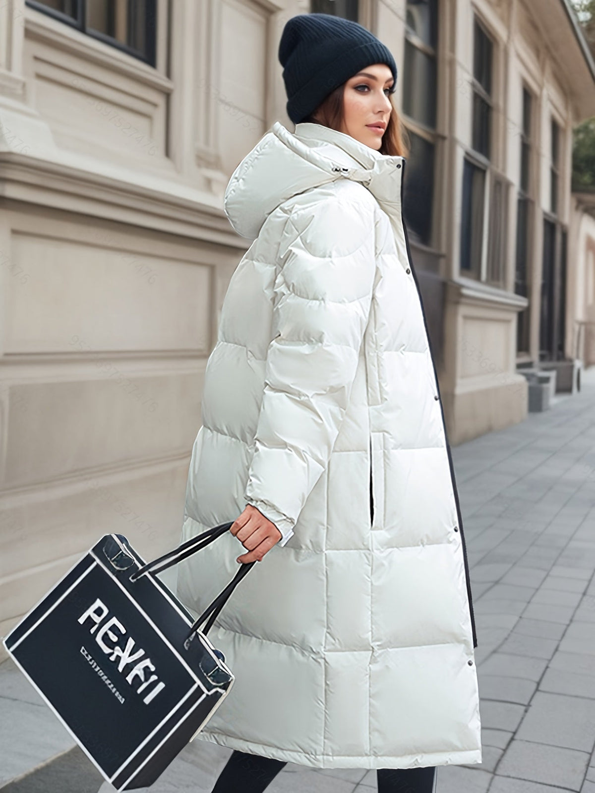 Lucinda Long Puffer Winter Coat
