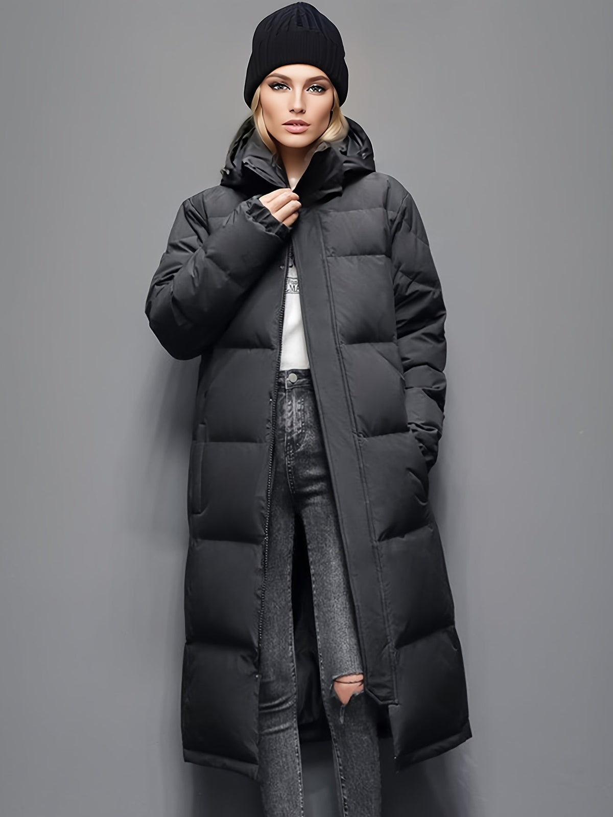 Lucinda Long Puffer Winter Coat